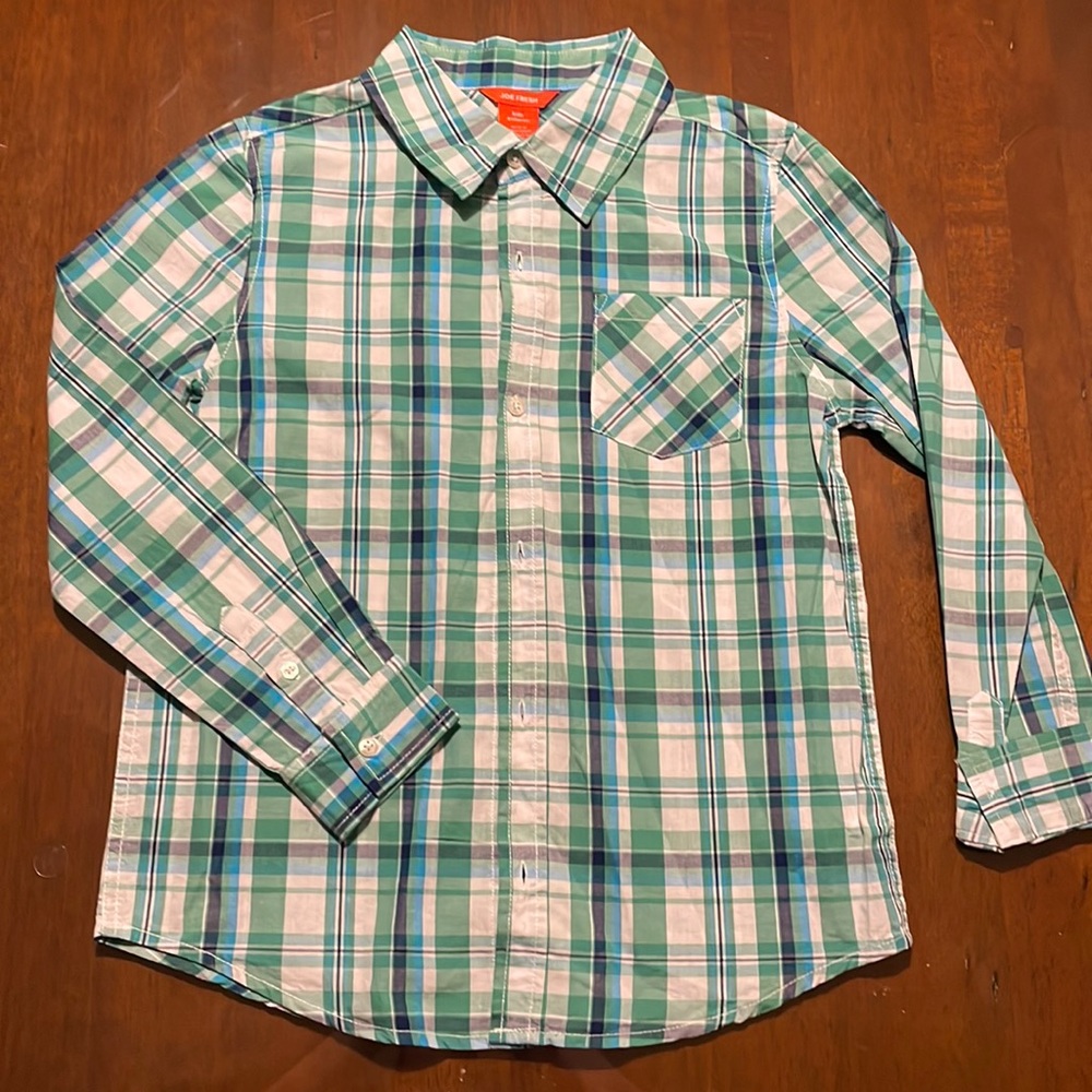 Boys L (10-12) Joe Fresh Button Down Shirt